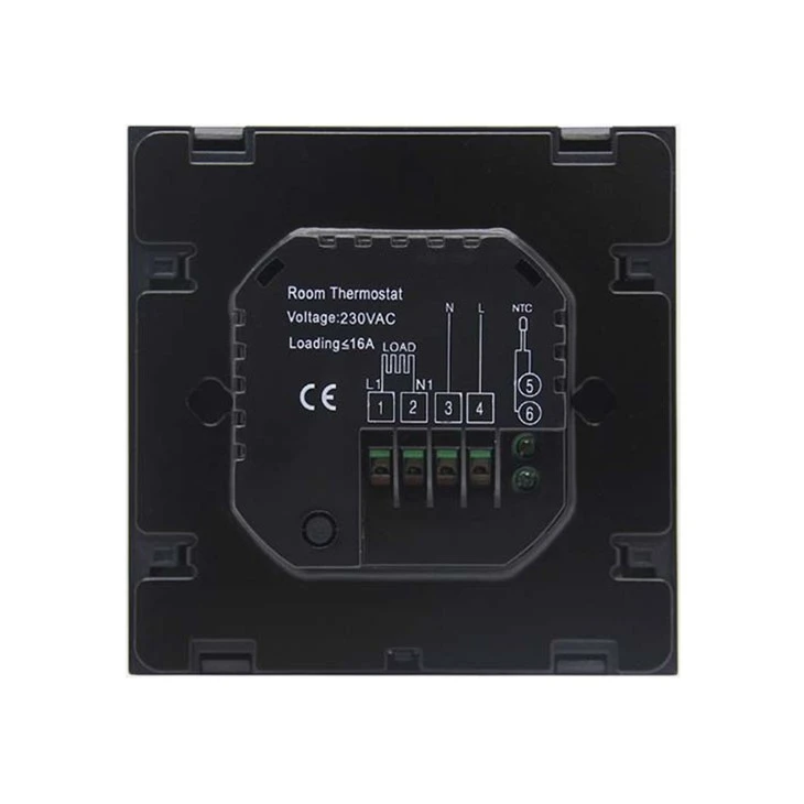 Thermostat with floor sensor
